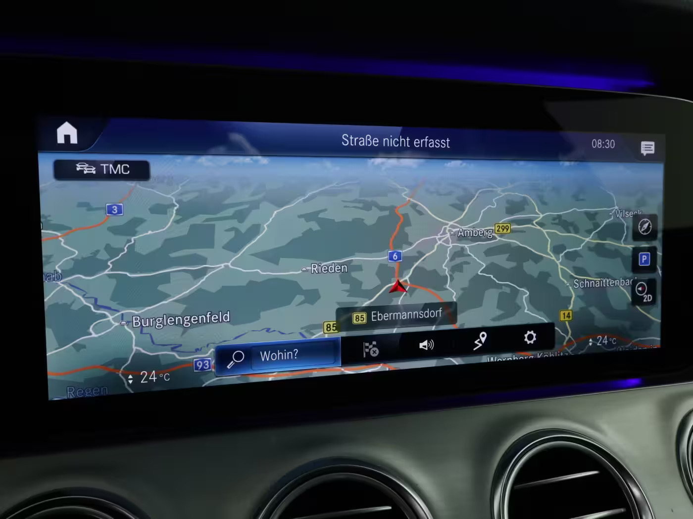 Grå Mercedes E-Klasse fra 2020