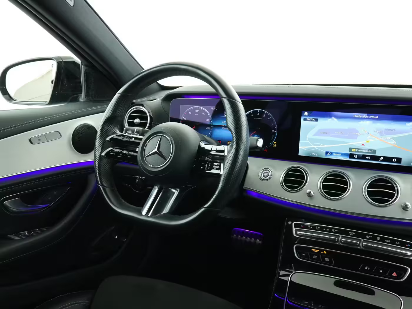 Grå Mercedes E-Klasse fra 2020