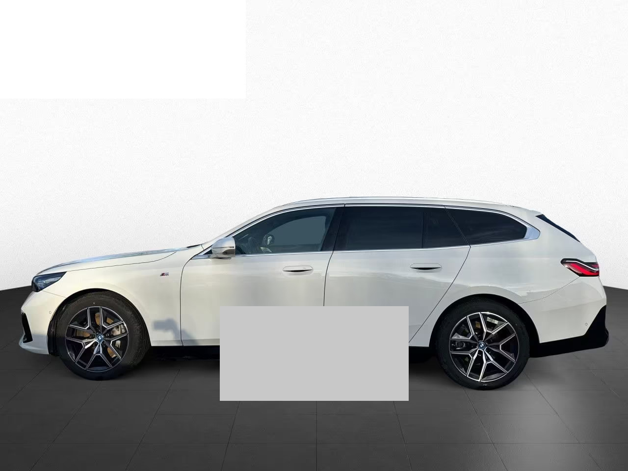 Hvid BMW i5 fra 2025
