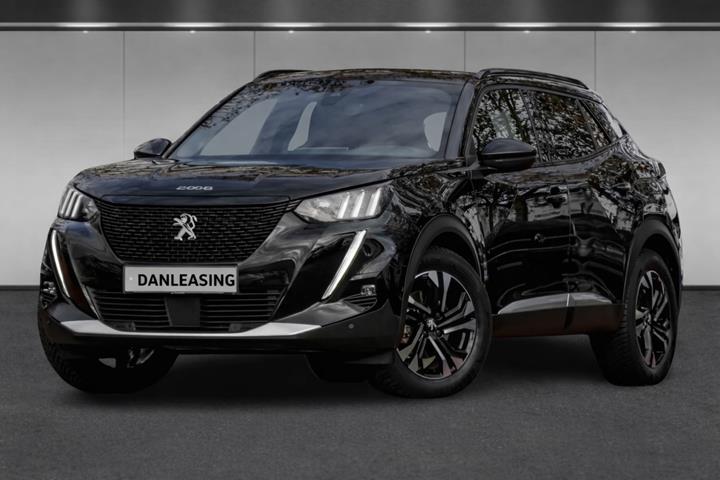 Sort Peugeot e-2008 fra 2021