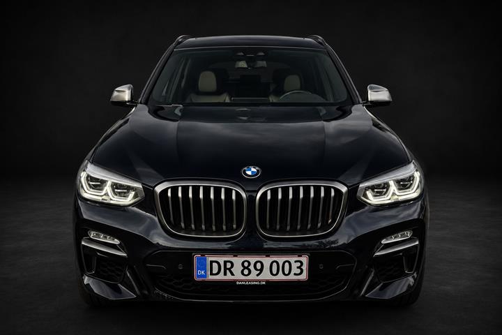 Sort BMW X3 fra 2018