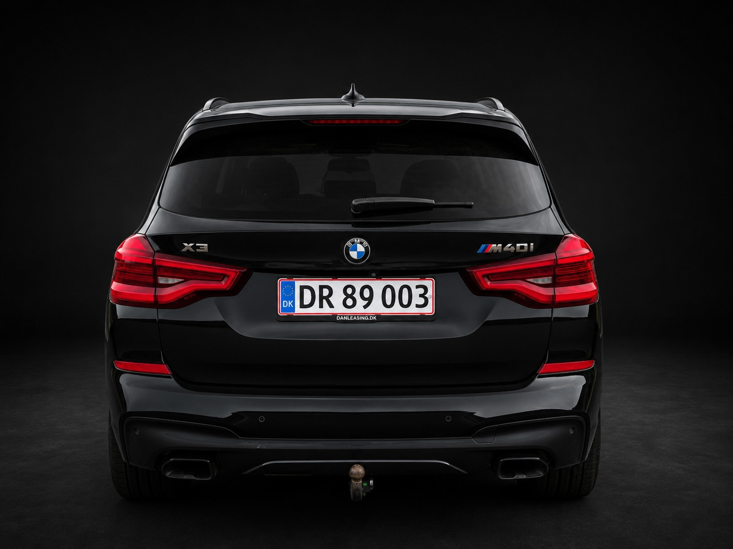 Sort BMW X3 fra 2018
