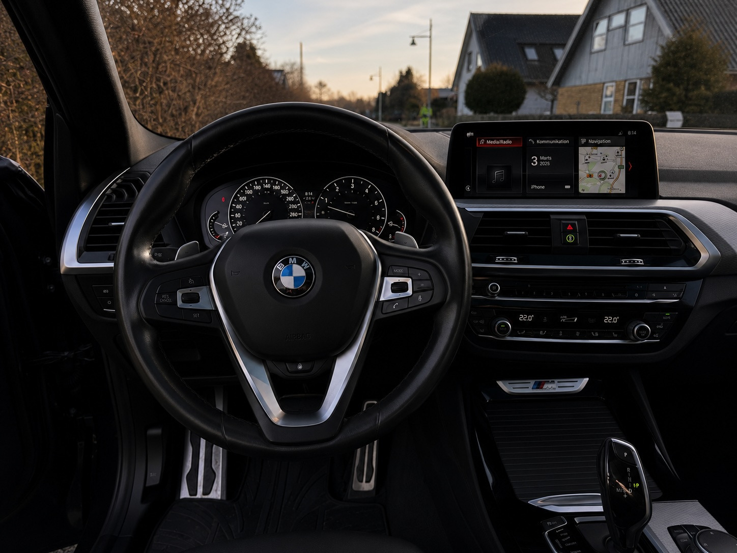 Sort BMW X3 fra 2018
