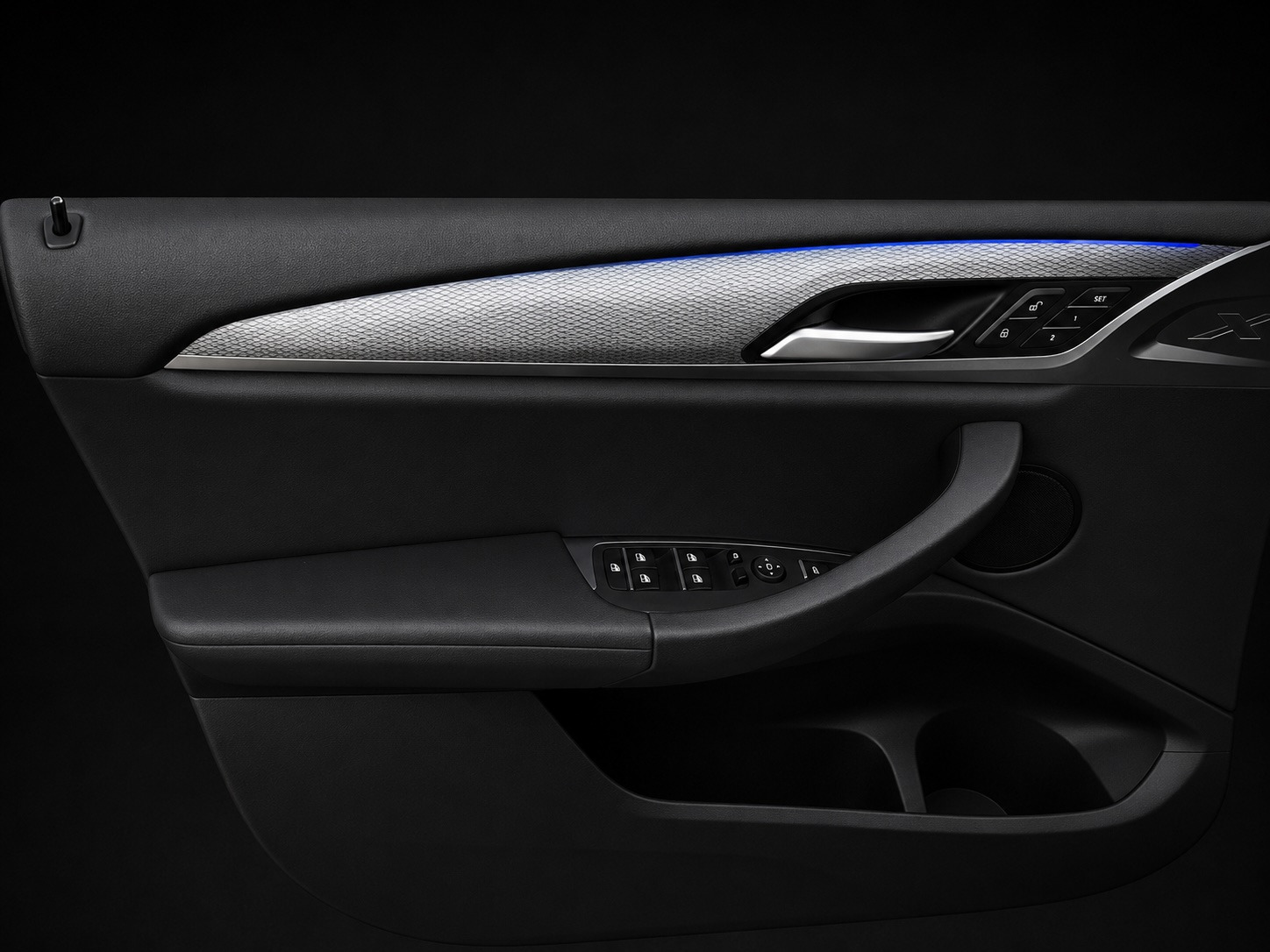 Sort BMW X3 fra 2018