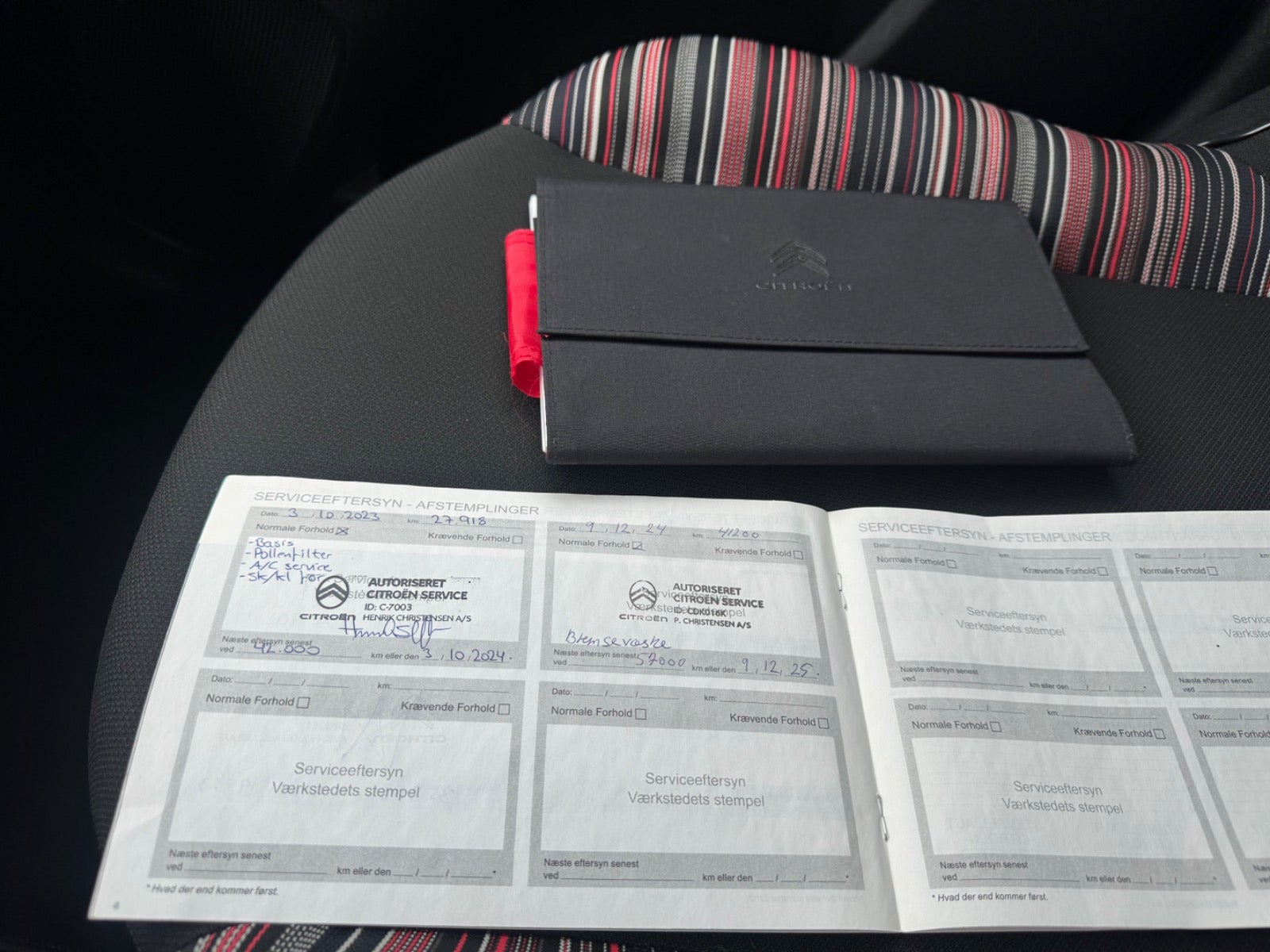 Blå Citroën C1 fra 2020