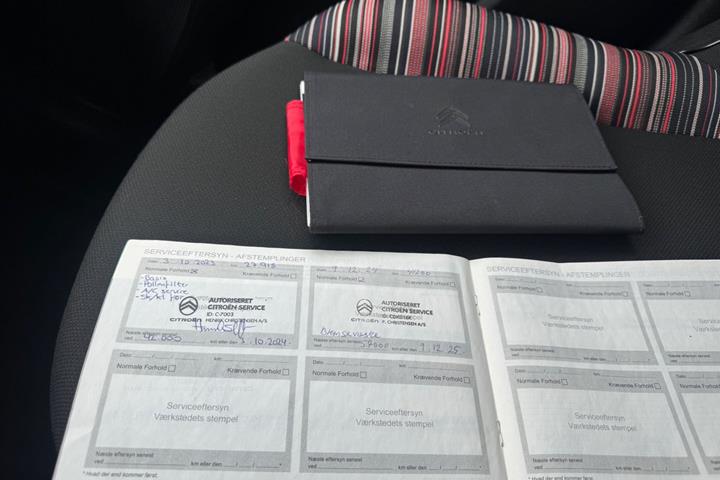 Blå Citroën C1 fra 2020