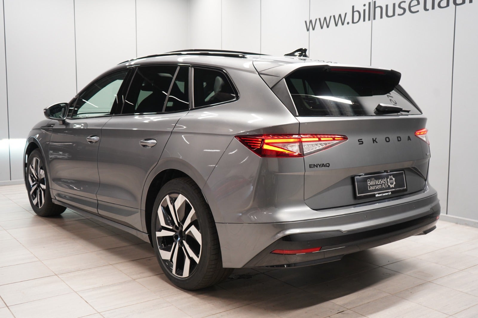 Grå Skoda Enyaq fra 2027