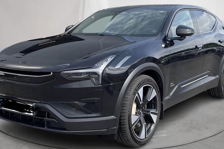 Sort Polestar 3 fra 2024 set udefra