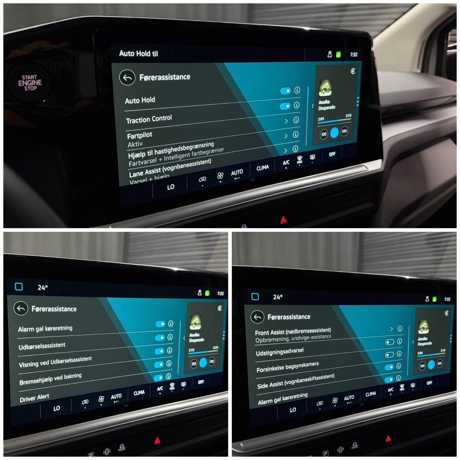 Sølv VW e-Caravelle fra 2025