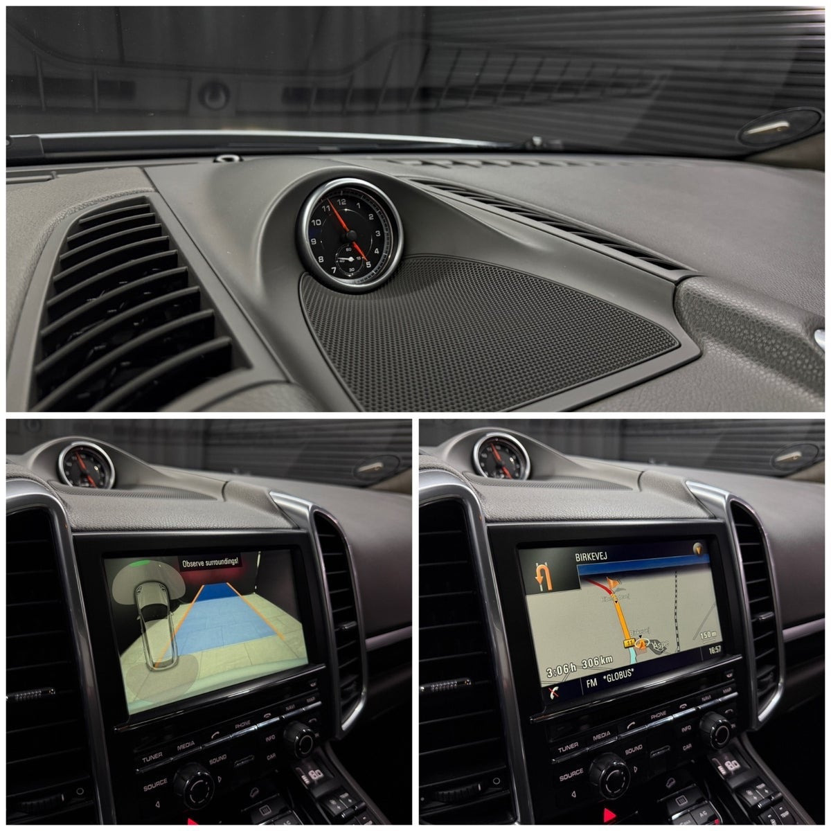 Sølv Porsche Cayenne fra 2017