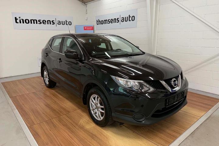 Sort Nissan Qashqai fra 2017
