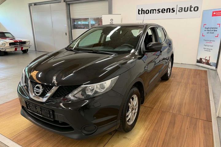 Sort Nissan Qashqai fra 2017