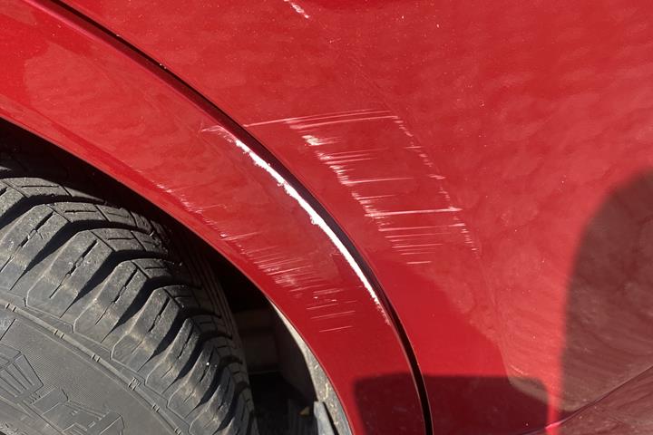Rød Ford Kuga fra 2021