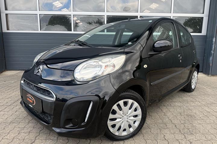 Sort Citroën C1 fra 2014 set udefra