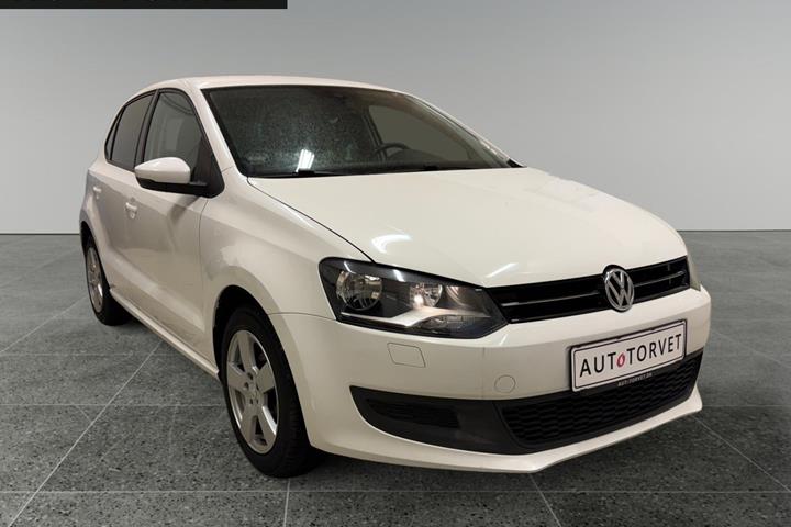 Hvid VW Polo fra 2013