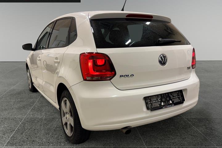 Hvid VW Polo fra 2013
