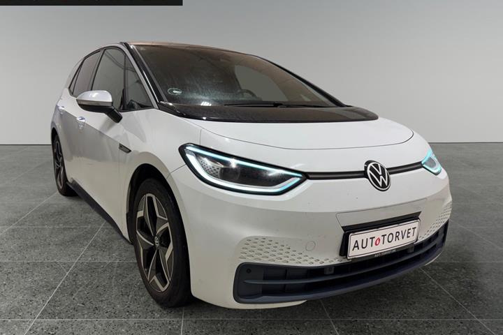 Hvid VW ID.3 fra 2020