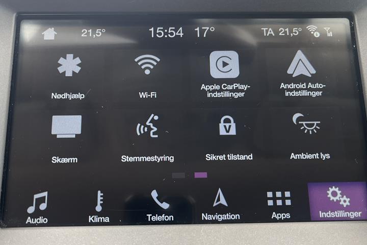 Grå Ford S-MAX fra 2017