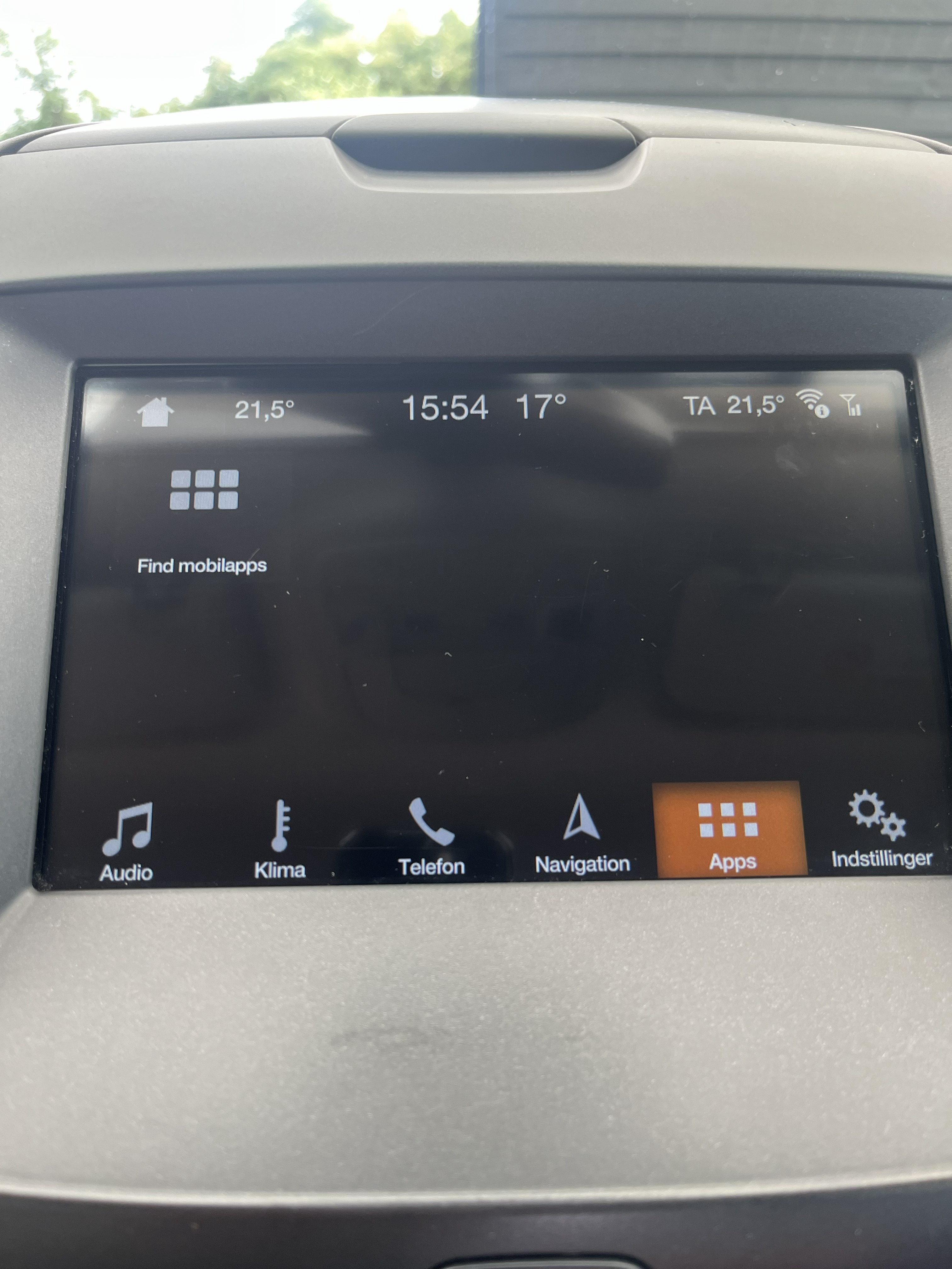 Grå Ford S-MAX fra 2017