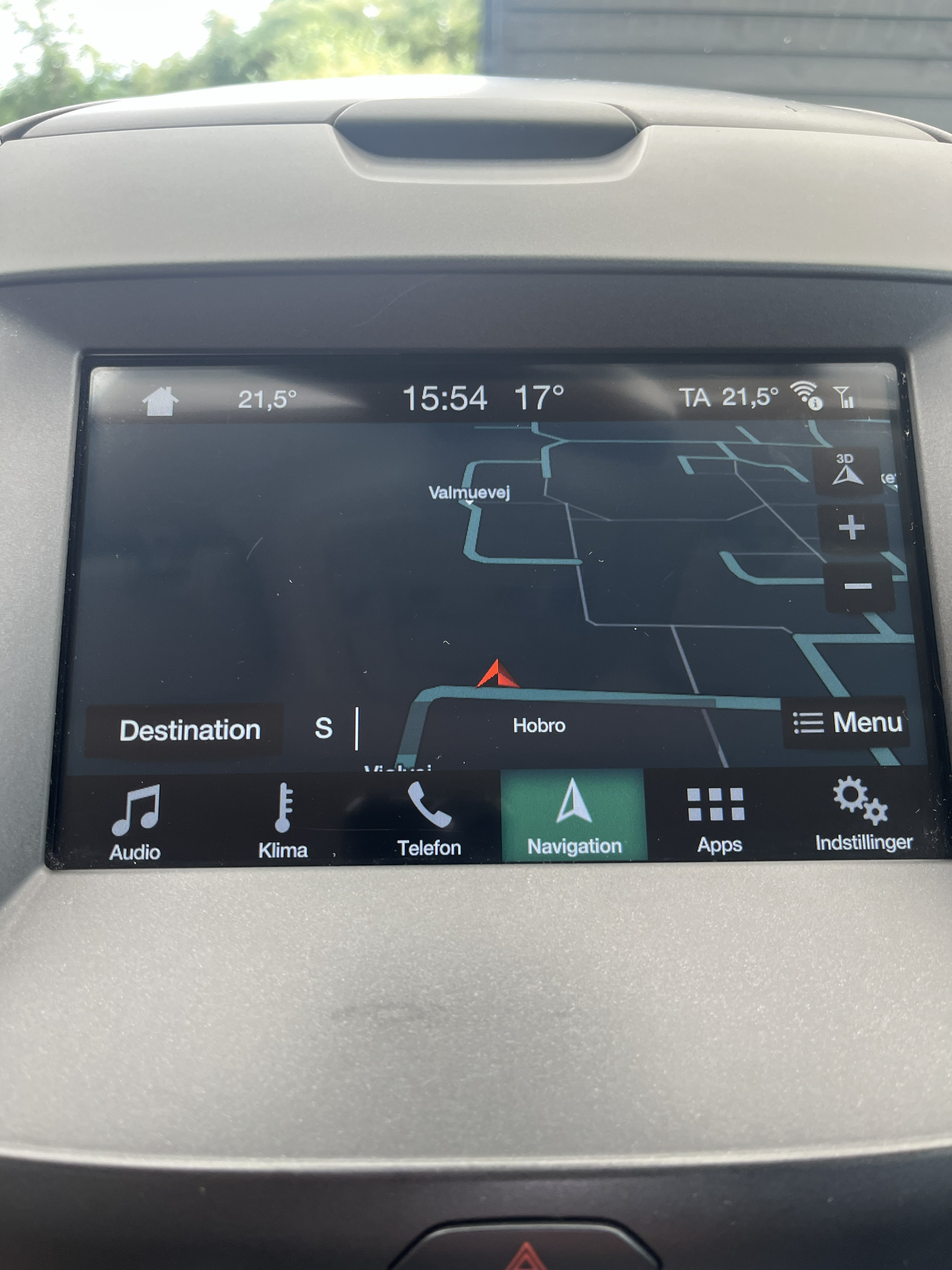Grå Ford S-MAX fra 2017