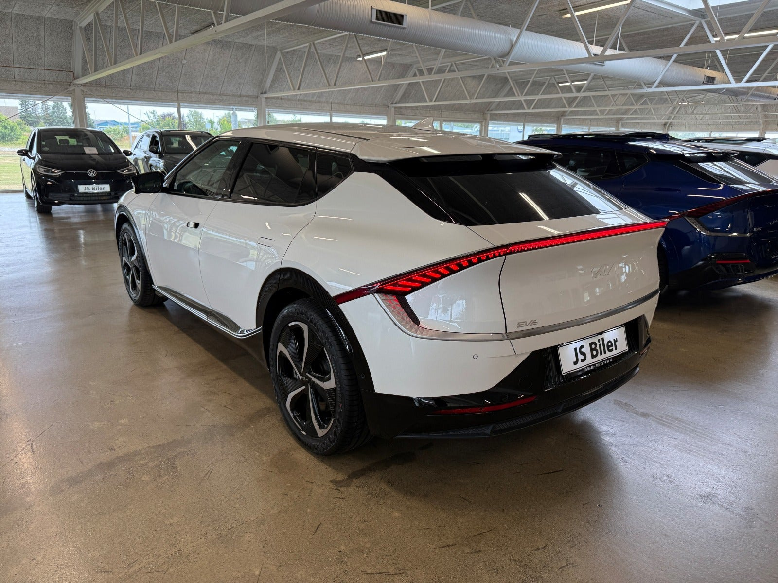 Hvid Kia EV6 fra 2022