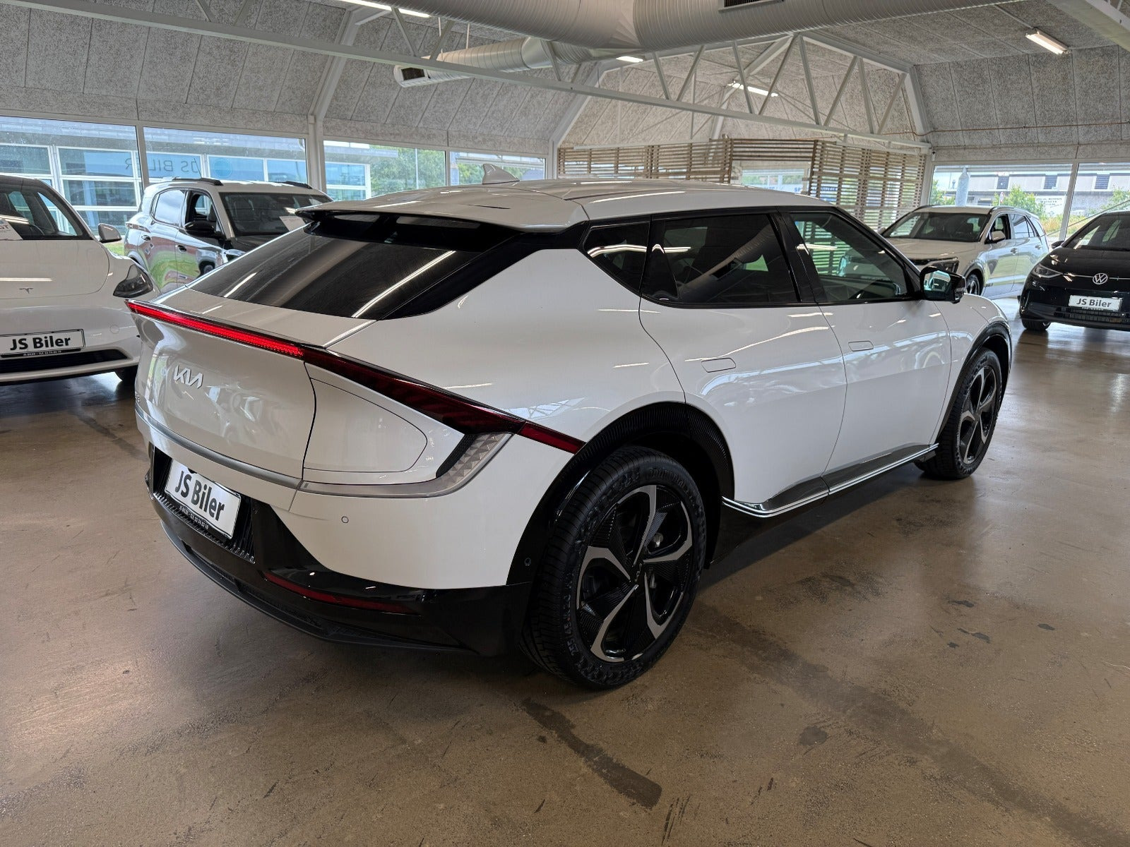 Hvid Kia EV6 fra 2022