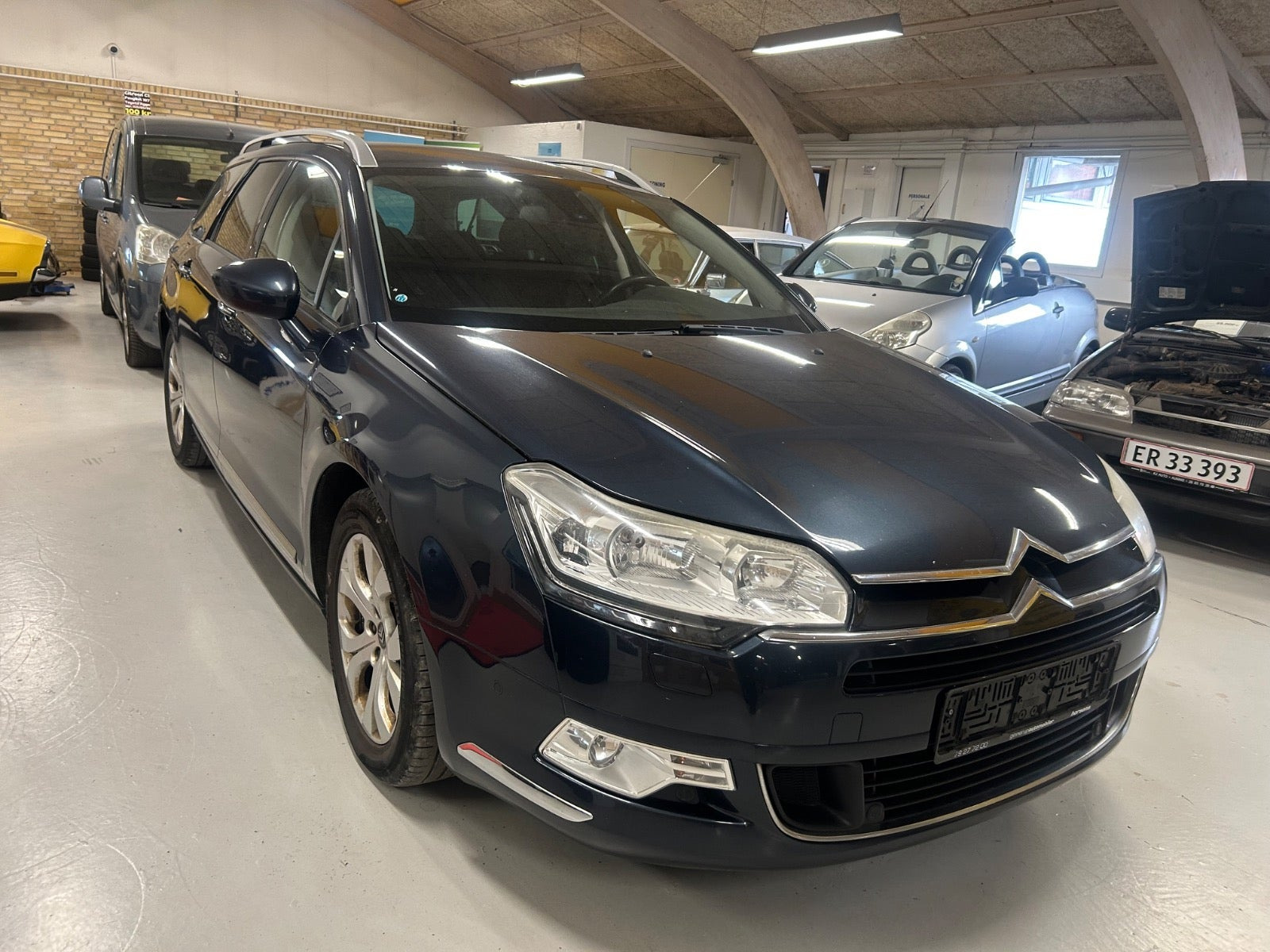Blå Citroën C5 fra 2011