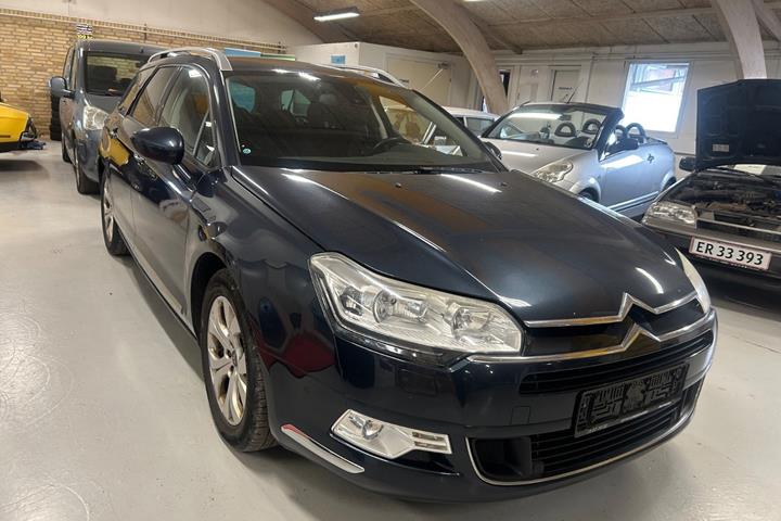 Blå Citroën C5 fra 2011