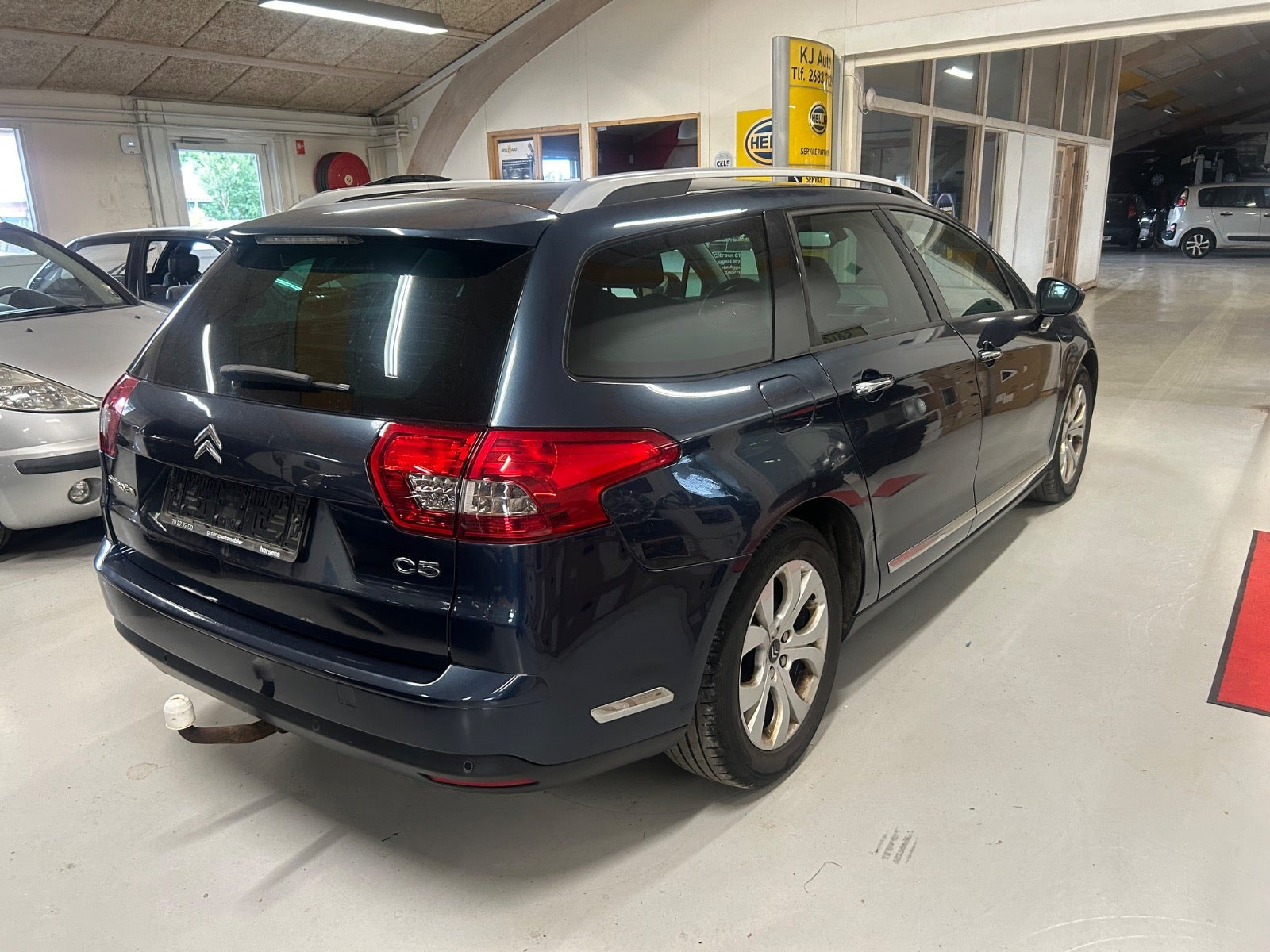 Blå Citroën C5 fra 2011