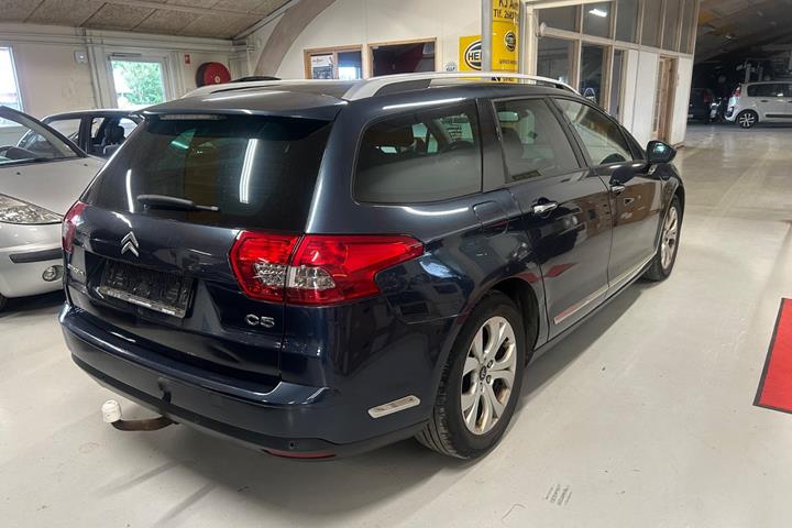 Blå Citroën C5 fra 2011
