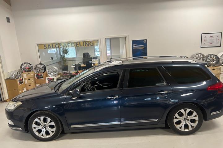 Blå Citroën C5 fra 2011