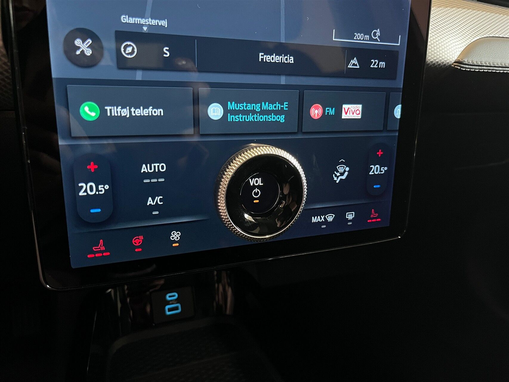 Sort Ford Mustang Mach-E fra 2022