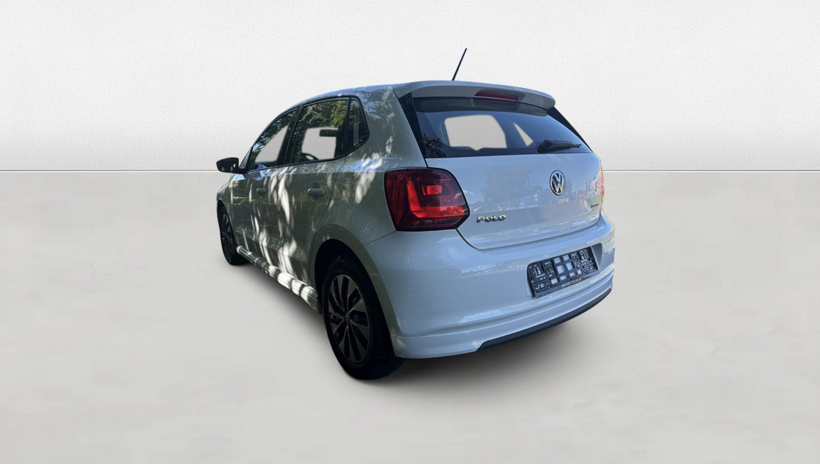 Grøn VW Polo fra 2017