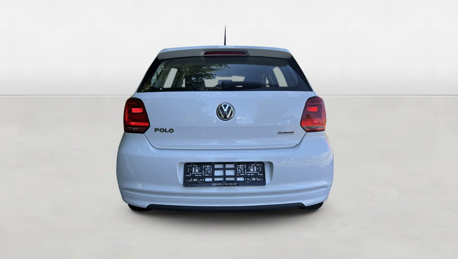 Grøn VW Polo fra 2017