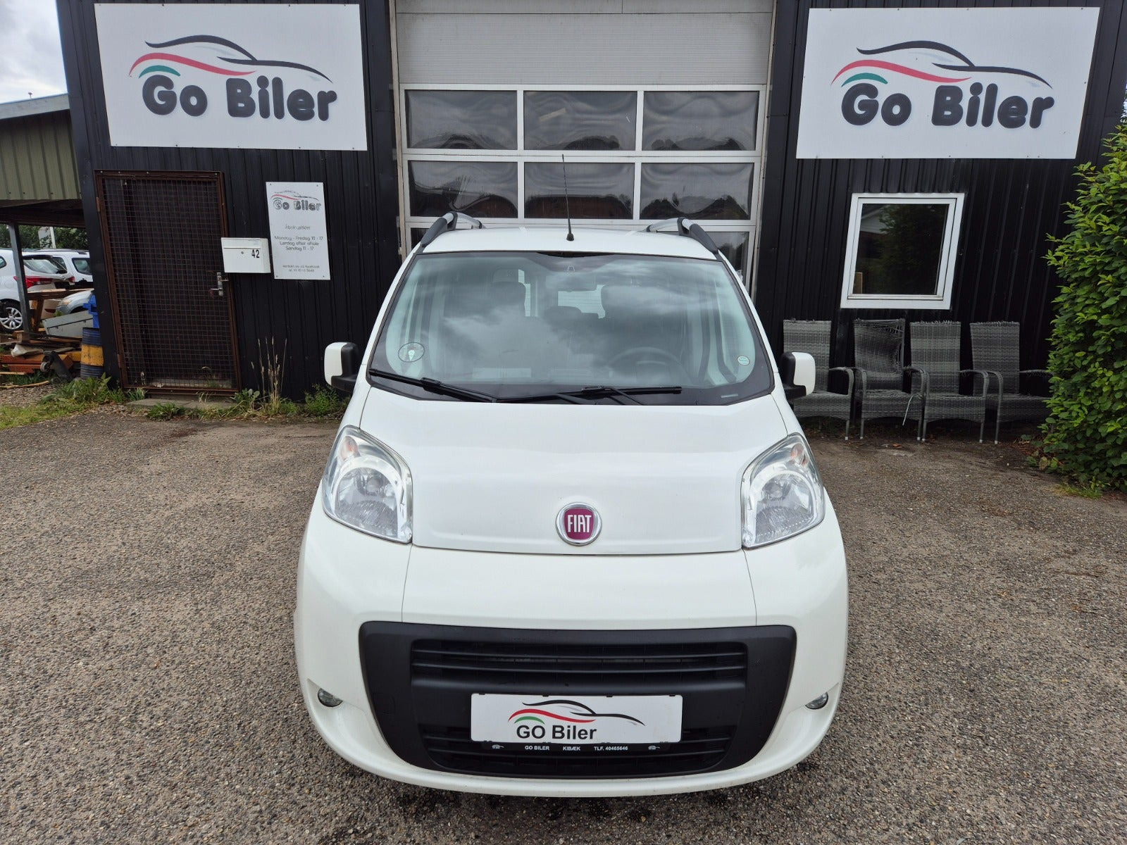 Grøn Fiat Qubo fra 2015