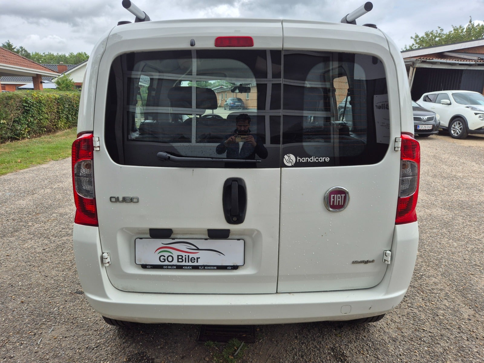 Grøn Fiat Qubo fra 2015