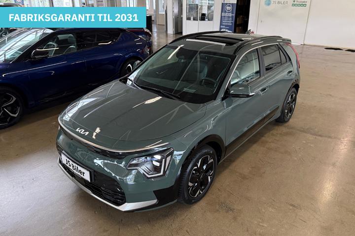 Grøn Kia Niro fra 2024
