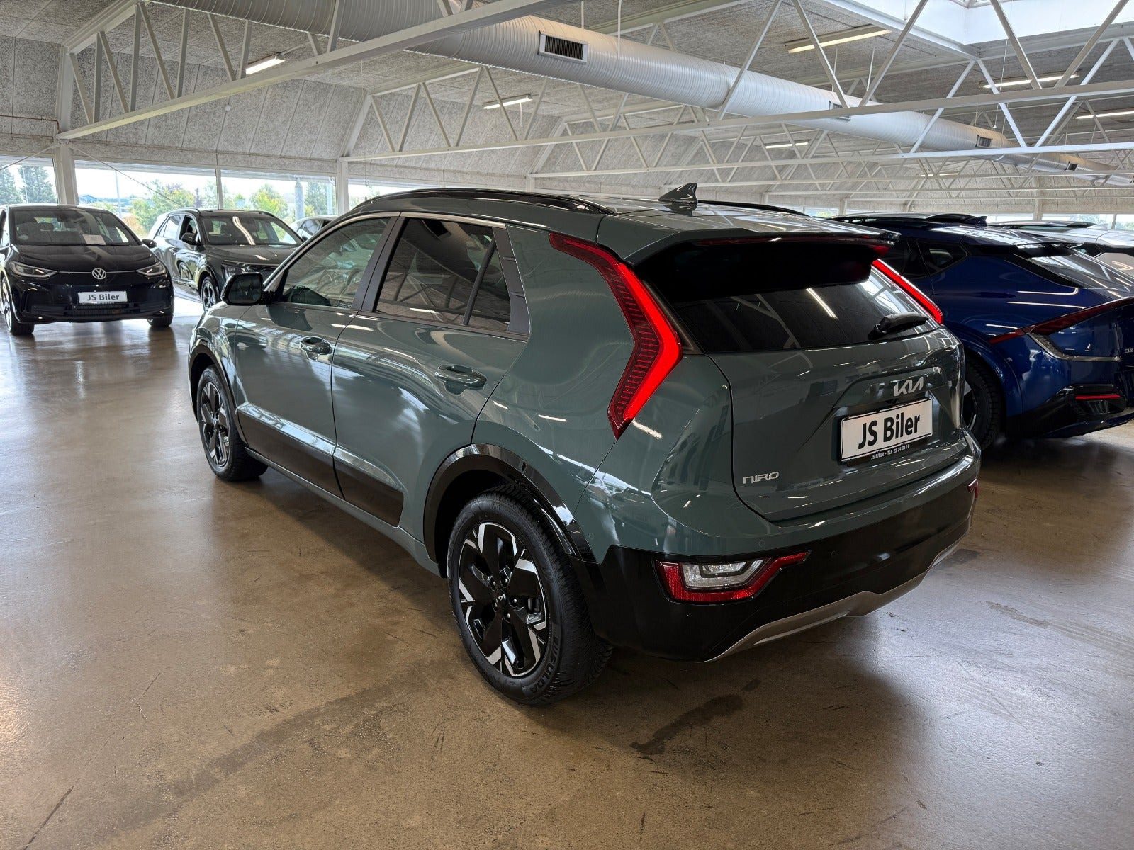 Grøn Kia Niro fra 2024