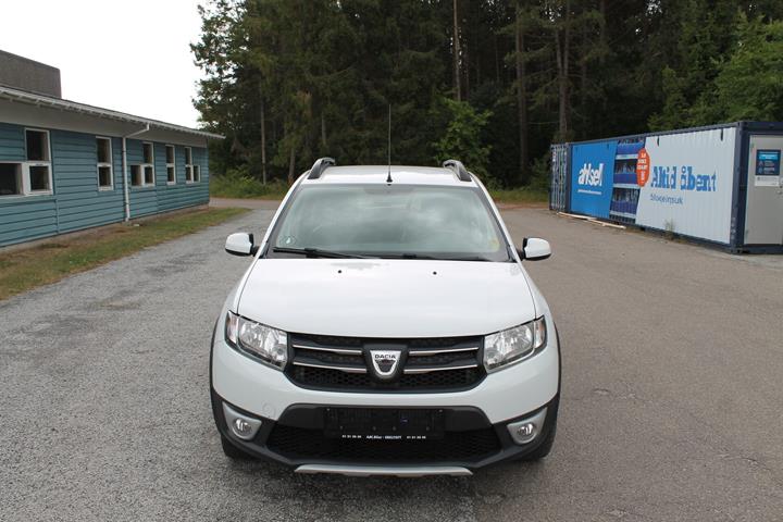 Hvid Dacia Sandero fra 2015
