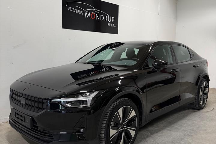 Sort Polestar 2 fra 2023