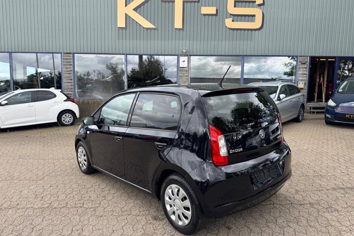 Sort Skoda Citigo fra 2014
