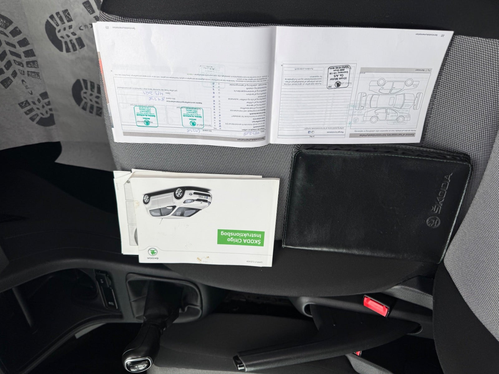 Sort Skoda Citigo fra 2014