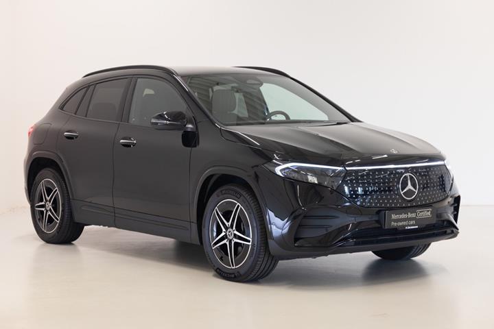 Sort Mercedes EQA350 fra 2025