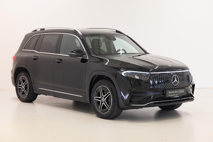Sort Mercedes EQB250+ fra 2025