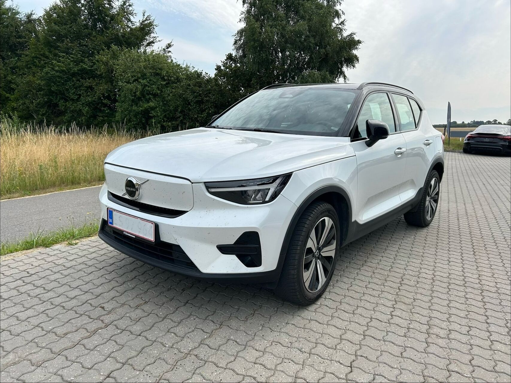 Hvid Volvo XC40 fra 2022
