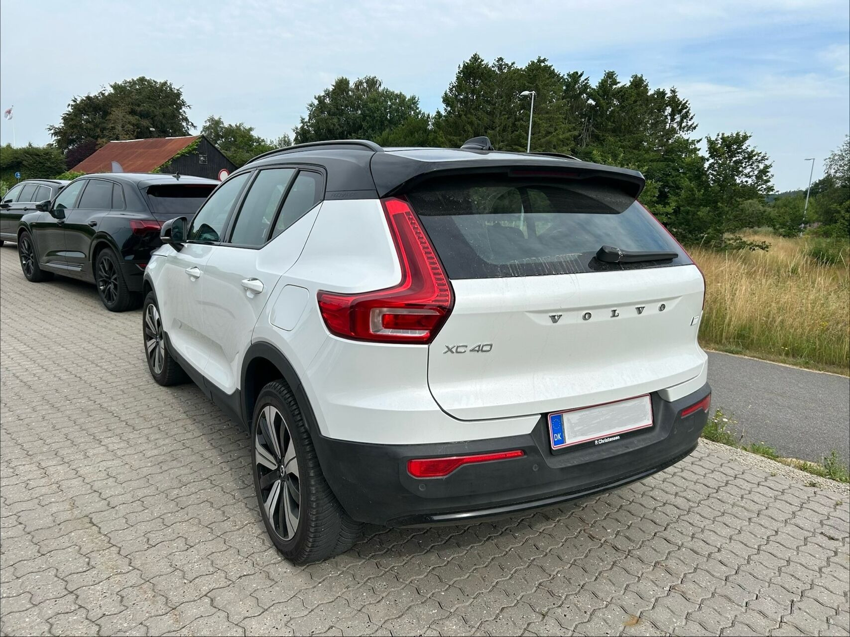 Hvid Volvo XC40 fra 2022