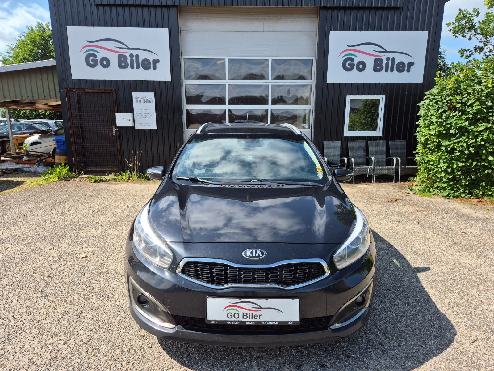 Grøn Kia Ceed fra 2016