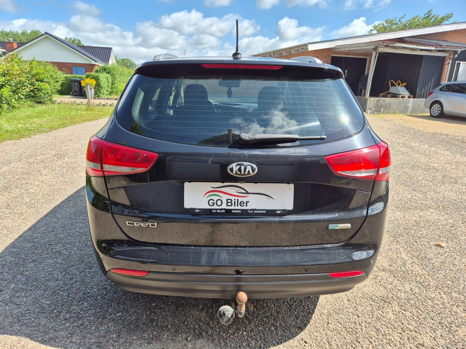 Grøn Kia Ceed fra 2016