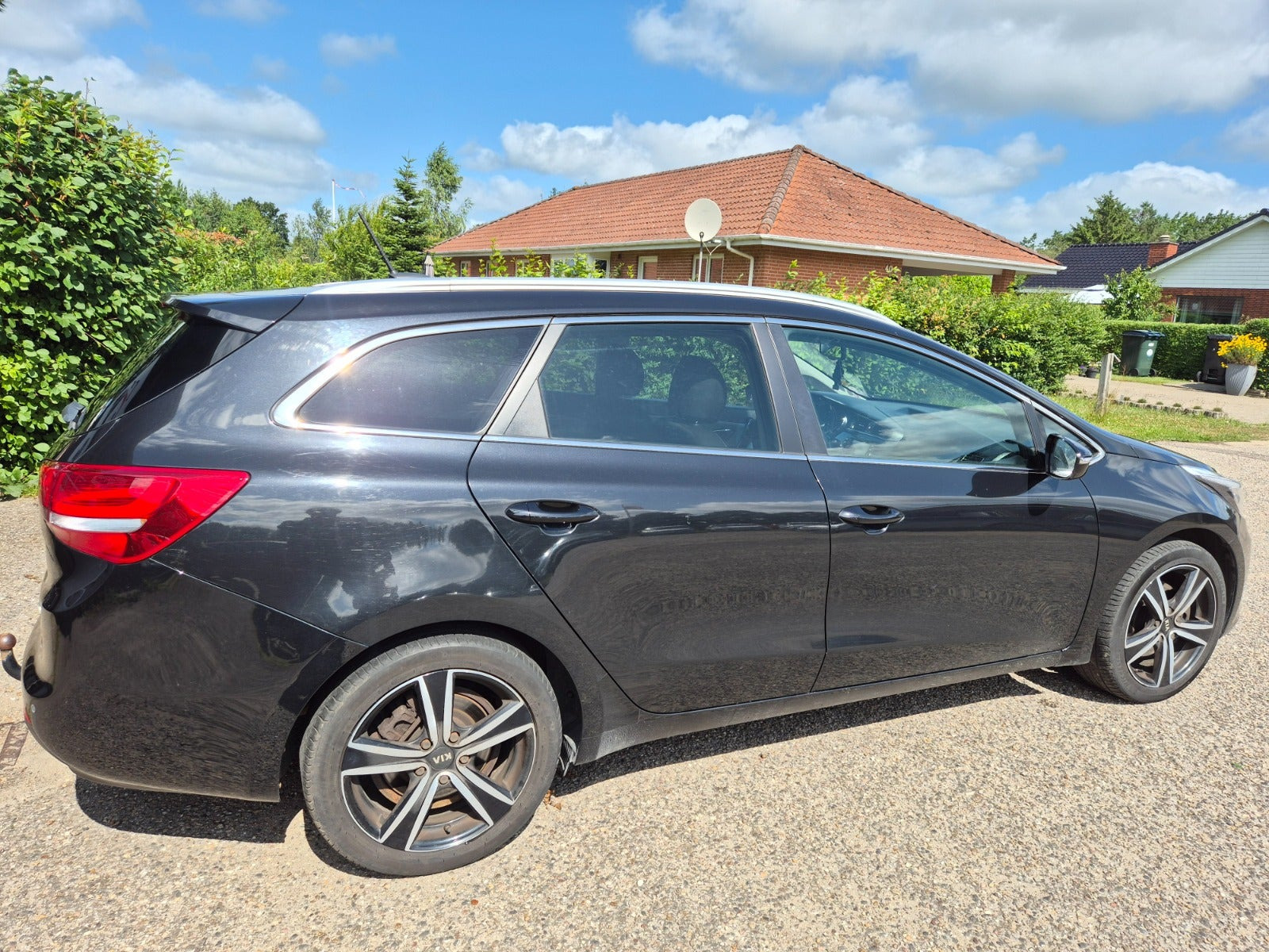 Grøn Kia Ceed fra 2016