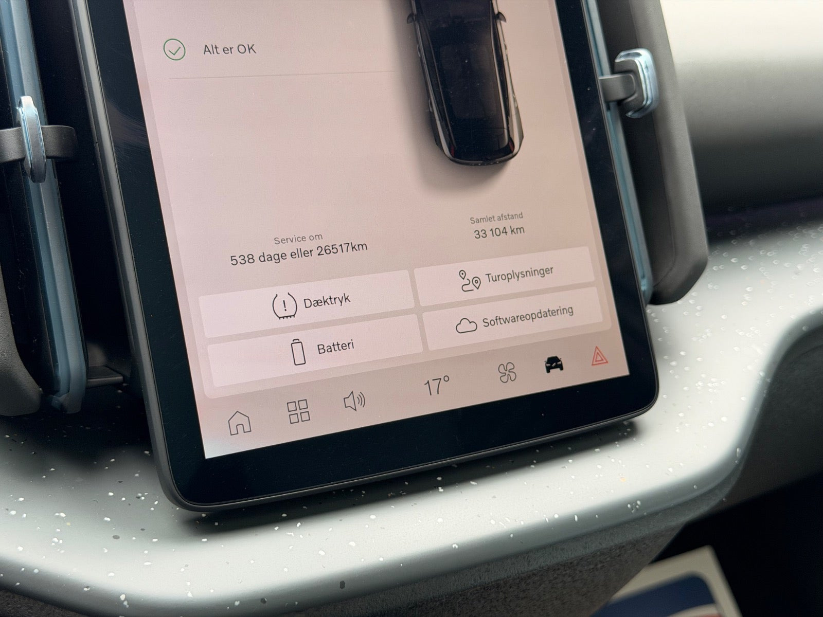 Blå Volvo EX30 fra 2024